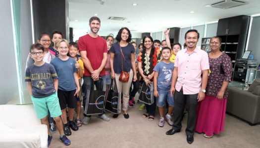 SEKITAR LAWATAN DARI FRENCH SCHOOL OF KUALA LUMPUR HENRI FAUCONNIER PADA 17 JANUARI2017 DI FINAS PETALING JAYA