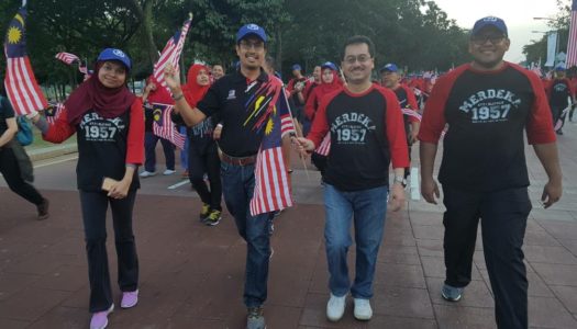 LARIAN GEMILANG WALK MERIAHKAN SAMBUTAN BULAN KEBANGSAAN