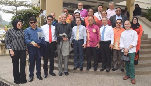 MAJLIS RAMAH MESRA YB DATUK SERI DR. SALLEH SAID KERUAK, MENTERI KOMUNIKASI DAN MULTIMEDIA MALAYSIA BERSAMA AHLI-AHLI PERBADANAN FINAS DAN PEGAWAI-PEGAWAI KANAN FINAS