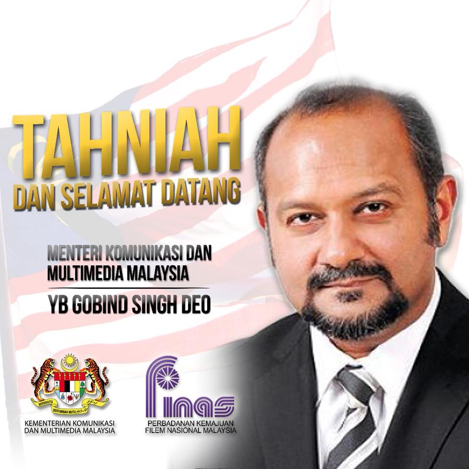 TAHNIAH DAN SELAMAT DATANG DIUCAPKAN KEPADA YB GOBIND 