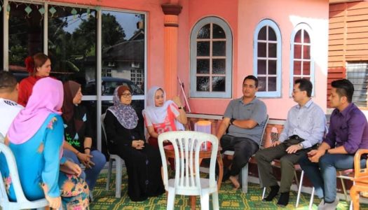 KETUA PENGARAH FINAS ZIARAH BALU DAN KELUARGA ALLAHYARHAM DATO’ M DAUD WAHID