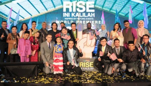 (MALAY) TAYANGAN PERDANA SEDUNIA FILEM ‘RISE: INI KALILAH’ RAIH SOKONGAN