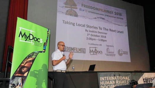 JOAKIM DEMMER LEADS DOCUMENTARY MASTERCLASS IN CONJUNCTION WITH FREEDOM FILM FEST 2018