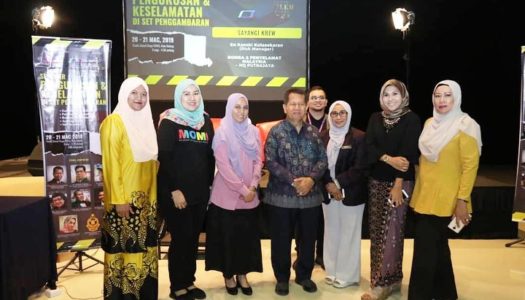 PERSATUAN PEKERJA PROFESIONAL FILEM MALAYSIA (PROFIMA) ANJUR SEMINAR PENGURUSAN DAN KESELAMATAN DI SET PENGGAMBARAN