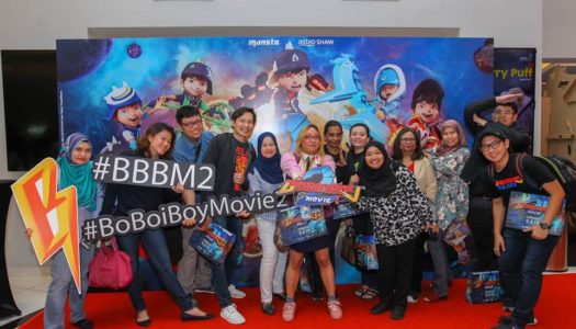 BOBOIBOY THE MOVIE 2 TEMUI PENONTON DI PAWAGAM 8 OGOS 2019