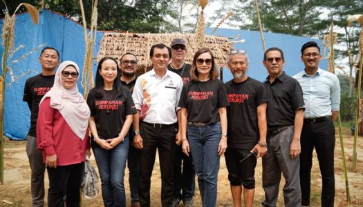 SESI LAWATAN KE LOKASI PENGGAMBARAN FILEM ‘SUMPAHAN JERUNEI’