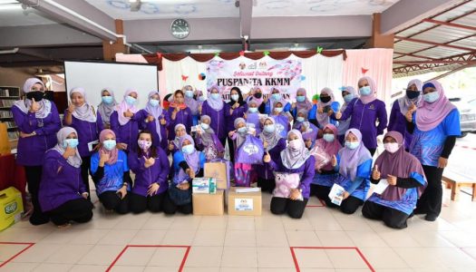 LAWATAN RUMAH PUTERI ANAK YATIM DAN FAKIR MISKIN BAITUL HUSNA OLEH PUSPANITA KKMM