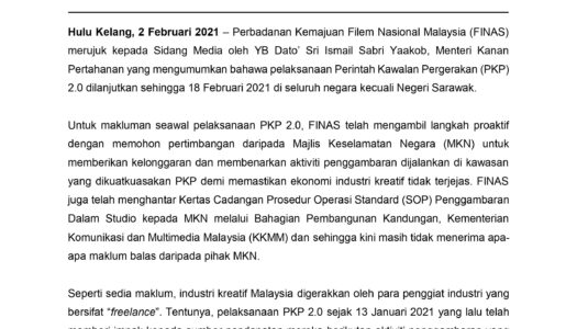 PERKEMBANGAN BERKAITAN KEBENARAN AKTIVITI PENGGAMBARAN DI KAWASAN YANG DIKUATKUASAKAN PERINTAH KAWALAN PERGERAKAN 2.0