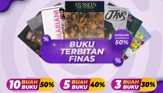 DISKAUN 50% BAGI 10 BUAH BUKU TERBITAN FINAS