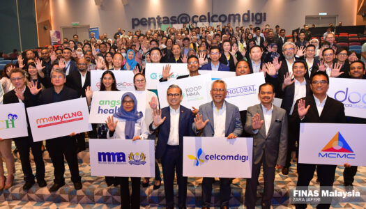 #lensanasional  6/3/2024   MAJLIS PELANCARAN SOLUSI DIGITAL PENJAGAAN KESIHATAN OLEH CELCOMDIGI BERSAMA MCMC DAN MMA DI PENTAS 6,MENARA CELCOMDIGI PETALING JAYA  JURUFOTO: ZARA JAFERI/FINAS