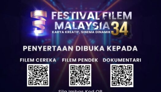 PEMAKLUMAN PELANJUTAN TARIKH TUTUP PENYERTAAN BAGI FILEM-FILEM LAYAK BERTANDING FESTIVAL FILEM MALAYSIA KE 34 (FFM34)